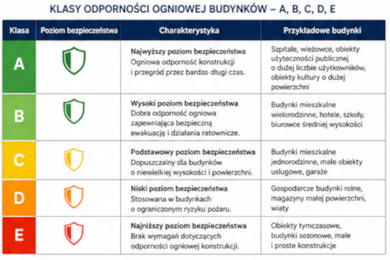 odporność ogniowa domu